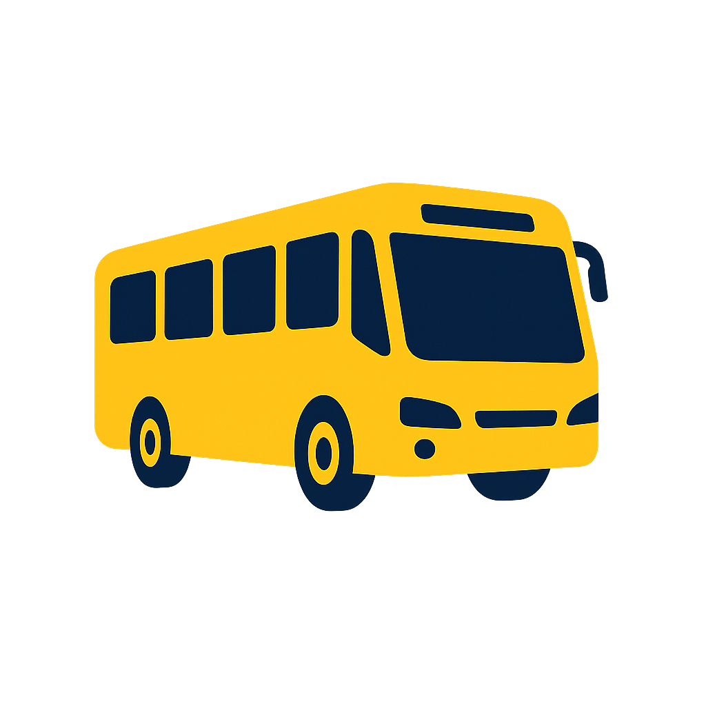 Bus amarillo con WiFi a bordo